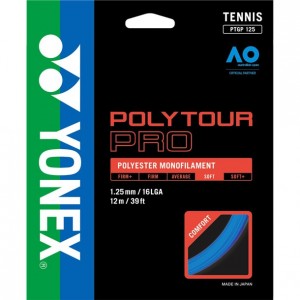 ヨネックス YONEXポリツア-プロ 125テニス硬式 ガット(ptgp125-002)