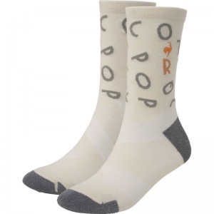 lecoqsportif(ルコック)MoveSox(総柄/ミドル丈)マルチトレ-ニングソックスqmaxjb11-whgy