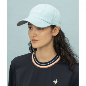 lecoqsportif(ルコック)FAN AIRコットンキャップマルチトレ-ニングキャップ・ハットqmaxjc10-gr