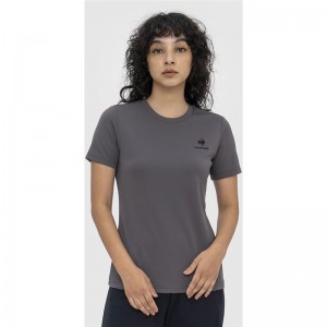 lecoqsportif(ルコック)エコペットショートスリーブシャツマルチSPTシャツ W(qmwtja30z-chc)