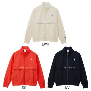 lecoqsportif(ルコック)ヘランカジャージ スタンドジャケットマルチトレ-ニングトップス単品(etc)qmwxjc01-rd