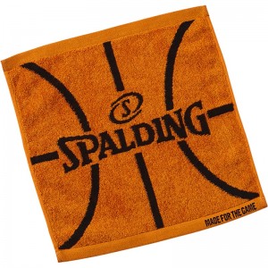 spalding(スポルディング)ジャカードスクエアタオルボールモチーフOGバスケットタオル(sat211250)