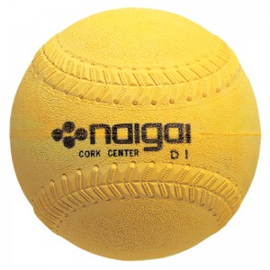 ナイガイ NAIGAI内外　ソフト　１号　コルク　１ダースソフトボールボール(SB1Y)