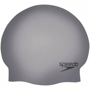 スピード Speedoシリコーンキャップ水泳シリコンキャップ(SD93C03-SV)