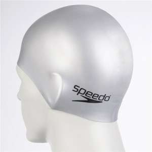 スピード Speedoシリコーンキャップ水泳シリコンキャップ(SD93C03-SV)