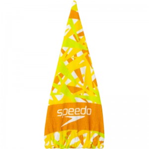 Speedo(スピード)Stack Towel Cap水泳 帽子(se62006-or)