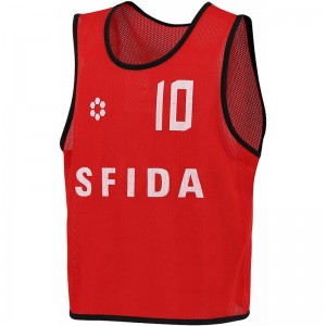 SFIDA(スフィーダ)SFIDA TEAM BIBSフットサル ビブス(sh24g02-red)