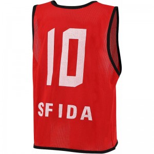 SFIDA(スフィーダ)SFIDA TEAM BIBSフットサル ビブス(sh24g02-red)