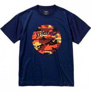 スポルディング SPALDINGTシャツ マルチカモボールバスケット 半袖Tシャツ(smt211010-5400)