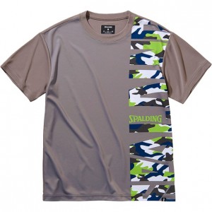 スポルディング SPALDINGTシャツ マルチカモロゴバスケット 半袖Tシャツ(smt211020-2900)