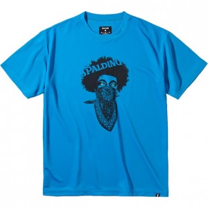 スポルディング SPALDINGTシャツ バンダナフェイスガードバスケット 半袖Tシャツ(smt211130-4700)