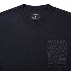 スポルディング SPALDINGTシャツ ナイトパンサー ライトフィットバスケット 半袖Tシャツ(smt211200-1000)
