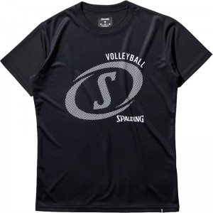 spalding(スポルディング)バレーボール Tシャツ ファスト Sバレー半袖Tシャツ(smt22182v-1020)