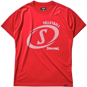 spalding(スポルディング)バレーボール Tシャツ ファスト Sバレー半袖Tシャツ(smt22182v-6000)