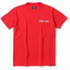 spalding(スポルディング)バレーTシャツ ホログラム ワードマークバレー半袖Tシャツ(smt23068v-6000)