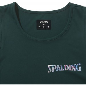spalding(スポルディング)タンクトップ ホログラム ロゴバスケットノースリーブ・タンクT(smt24023-2700)
