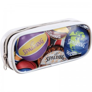 SPALDING(スポルディング)SPALDING プリントペンケースホワイトバスケットボール グッズ その他(spf130w)