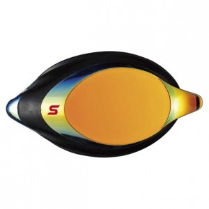 スワンズ SWANSPREMIUM ANTI FOG クッション付度付ミラーレンズ SRXバージョン (片眼 1 個)水泳ゴーグル・ドツキ(SRXCLMPAF-SMOR)
