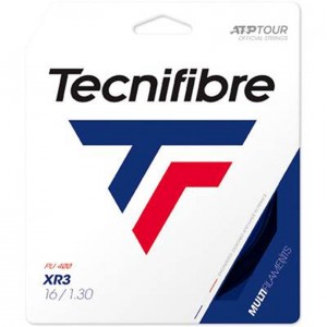 Tecnifibre(テクニファイバー)XR3（エックスアールスリー）硬式テニス ストリングス 硬式テニスストリングス(TFSG202)