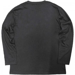 ノーザンカントリーnortherncountryLONG T-SHIRTS(FRONT POCKアウトドア長袖Tシャツ(tr1312-bk)