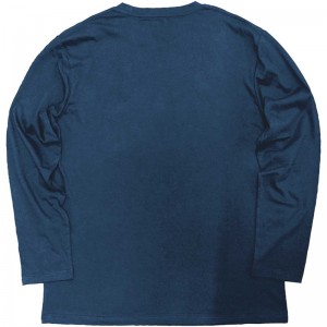 ノーザンカントリーnortherncountryLONG T-SHIRTS(FRONT POCKアウトドア長袖Tシャツ(tr1312-nv)
