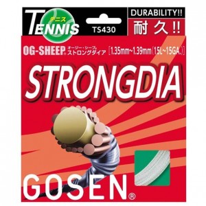 ゴーセン GOSENオージー・シープ ストロングダイア(20張入)テニス硬式 ガット(TS430W20P)