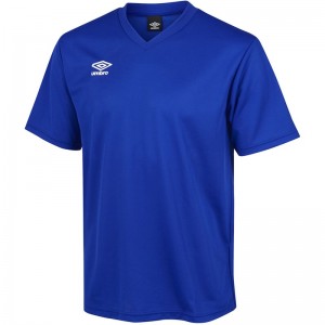 umbro(アンブロ)ゲームシヤツ(ワンポイント)サッカー ゲームシャツ(uas6307-blu)