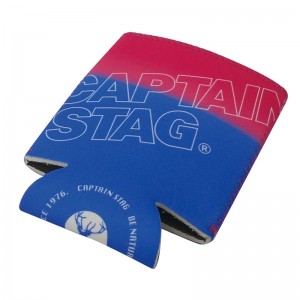 CAPTAIN STAG(キャプテンスタッグ)CS ソフト缶ジャケット（グラデーション/ピンク×ブルー）トレッキング キャンプ用品 食器 フォーク スプーン(UE4923)