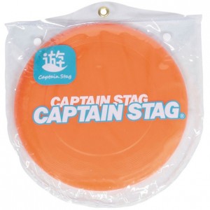 キャプテンスタッグ captainstagCS ユウ フライングディスク オレンジアウトドアグッズ(ux2579)