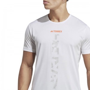 adidas(アディダス)M TERREX AGR Tシャツキャンプ・トレッキングウェアＴシャツVC149