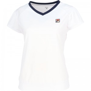 fila(フィラ)41 ゲームシャツテニスゲームシャツ W(vl2821-01)