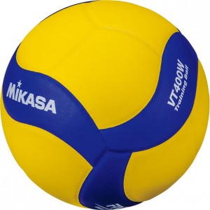 ミカサ mikasaバレー4 トレーニング400G キ アオバレーボール4号(vt400w)