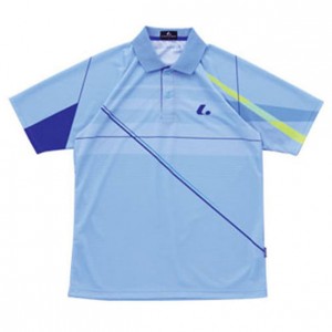 ルーセント LUCENTUni ゲームシャツ(ライトブルー)テニスゲームシャツ(XLP8077)