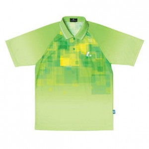 ルーセント LUCENTUni ゲームシャツ(パステルグリーン)テニスゲームシャツ(XLP8125)