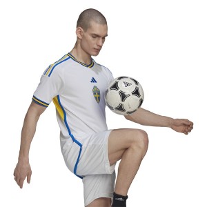 adidas(アディダス) スウェーデン代表 アウェイレプリカユニフォーム サッカー レプリカ ウェア 22FW (D9313-HC2984)