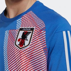 アディダス adidas サッカー日本代表 2022 トラベル Tシャツ サッカー レプリカウェア JAPAN 22FW (DE103-HD8931)