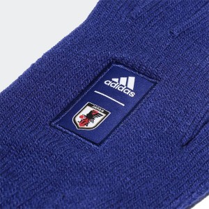 アディダス adidasサッカー日本代表 2022 ニットグローブ 日本代表 ウェア 手袋　冬用手袋 22FW（E5872-HP1314）