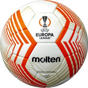 モルテン molten UEFA ヨーロッパリーグ 2022‐23 試合球 国際公認球 5号球 サッカーボール 22FW(F5U5000-23)