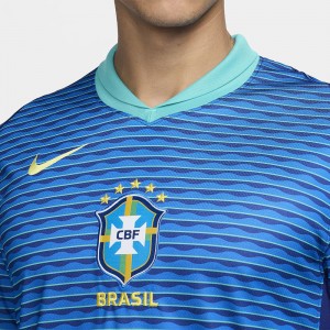 ナイキ NIKE ブラジル代表 2024 スタジアム アウェイ サッカー レプリカウェア 24SU(FJ4283-458)