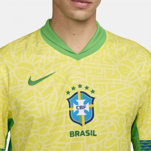 ナイキ NIKE ブラジル代表 2024 スタジアム ホーム サッカー レプリカウェア 24SU(FJ4284-706)