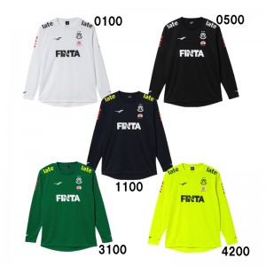 finta(フィンタ) GDZ 長袖プラクティスシャツ サッカープラクティクスシャツ プラシャツ 長袖 23FW (FT4000)