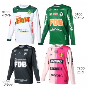 フィンタ FINTA レコルダーレL Sグラフィックプラシャツ サッカー フットサル ウェア プラシャツ 24FW (FT4300)