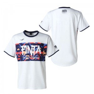 フィンタ FINTA FFF昇華プラクティスシャツ サッカー フットサル ウェア プラシャツ 23SS (FT8902)