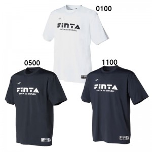フィンタ FINTA 極冷 半袖 プラクティスシャツ サッカー フットサル ウェア プラシャツ 23SS (FT8934)