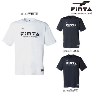 フィンタ FINTA 極冷 半袖 プラクティスシャツ サッカー フットサル ウェア プラシャツ 23SS (FT8934)