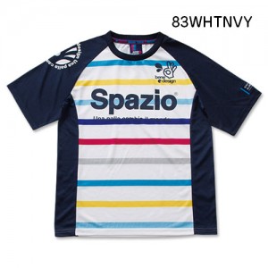 スパッツィオ SPAZIOCOLORATO CONFINE2 STAR PRACTICE SHIRT 半袖プラシャツウェア 17ss29ma29ju(ge0358)