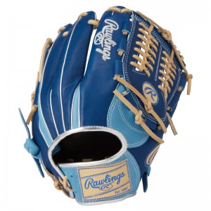 ローリングス Rawlings軟式HOHプロジーンズN65サックス/ロイヤル軟式用グローブ 24AWGR4FR7N65