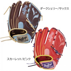 ローリングス Rawlings ソフト HOH DP COLORS  投手用 レディースソフト グラブ グローブ   24AW(GS4FHDKM5)