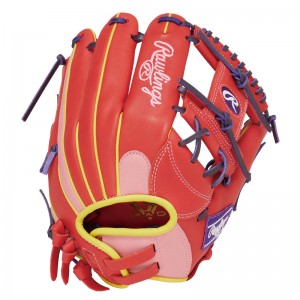 ローリングス Rawlings ソフト HOH DP COLORS  内野手用 ガールズ ソフト グラブ グローブ   24AW(GS4FHDR34GF)