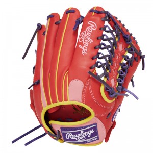 ローリングス Rawlings ソフト HOH DP COLORS  オールラウンド用 レディースソフト グラブ グローブ   24AW(GS4FHDS66）